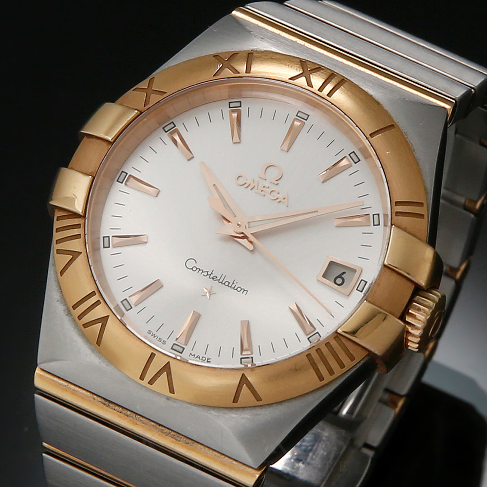 OMEGA(USED)오메가 컨스틸레이션 콤비 풀바