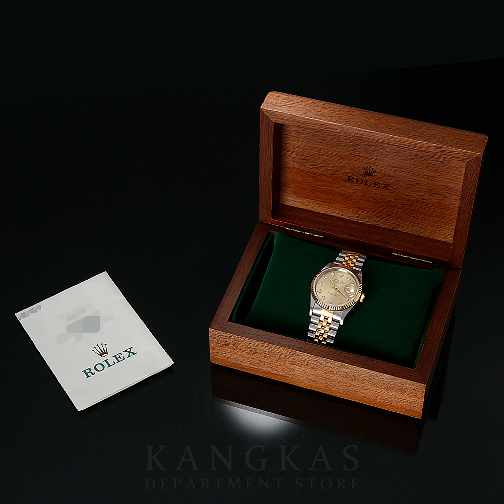 ROLEX(USED)롤렉스 데이저스트36 콤비 10P 다이아 16233
