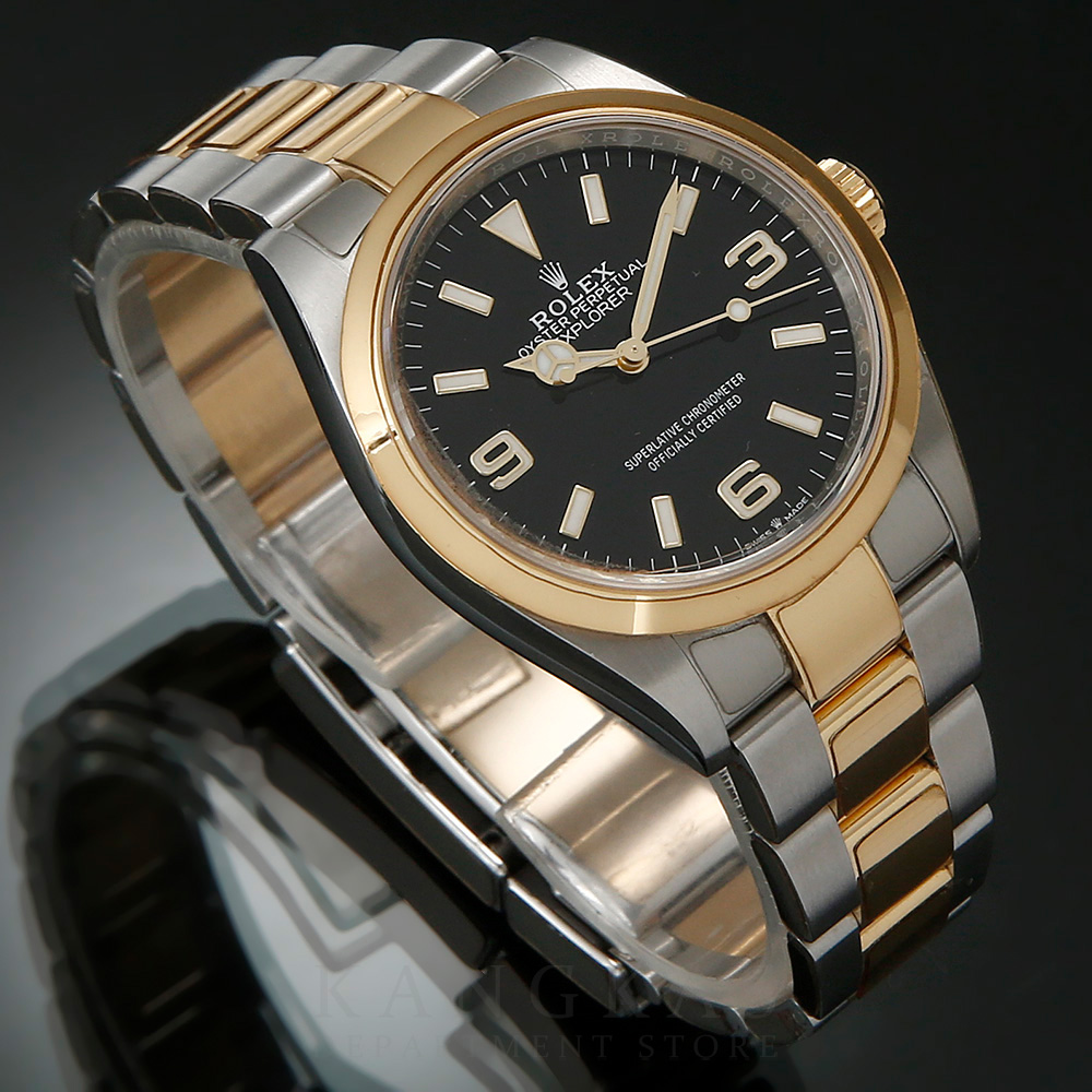 ROLEX(USED)롤렉스 익스플로러 콤비 124273