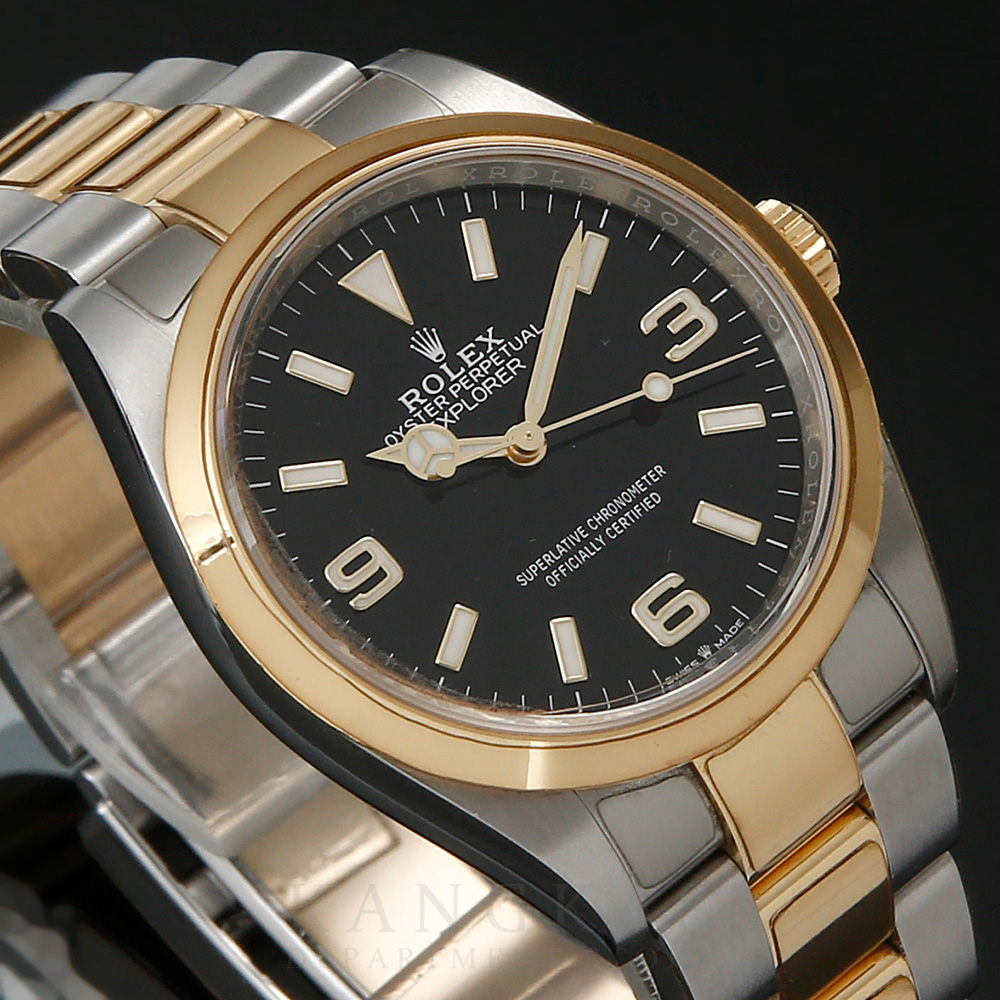 ROLEX(USED)롤렉스 익스플로러 콤비 124273