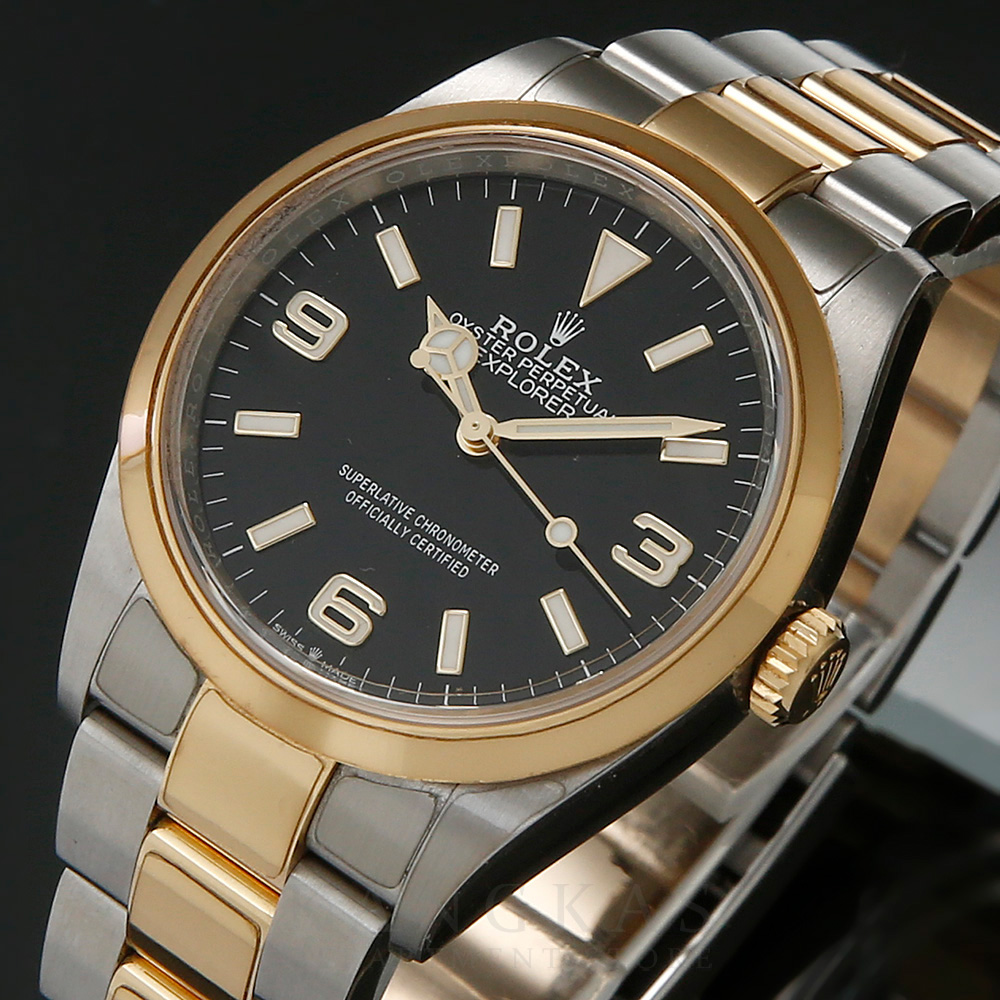 ROLEX(USED)롤렉스 익스플로러 콤비 124273