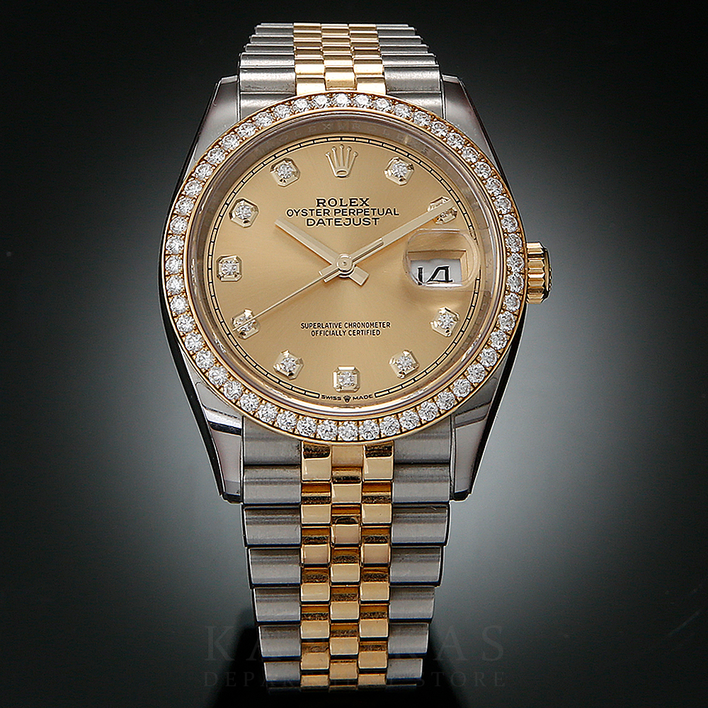 ROLEX(USED)롤렉스 데이저스트36 다이아베젤 126283RBR