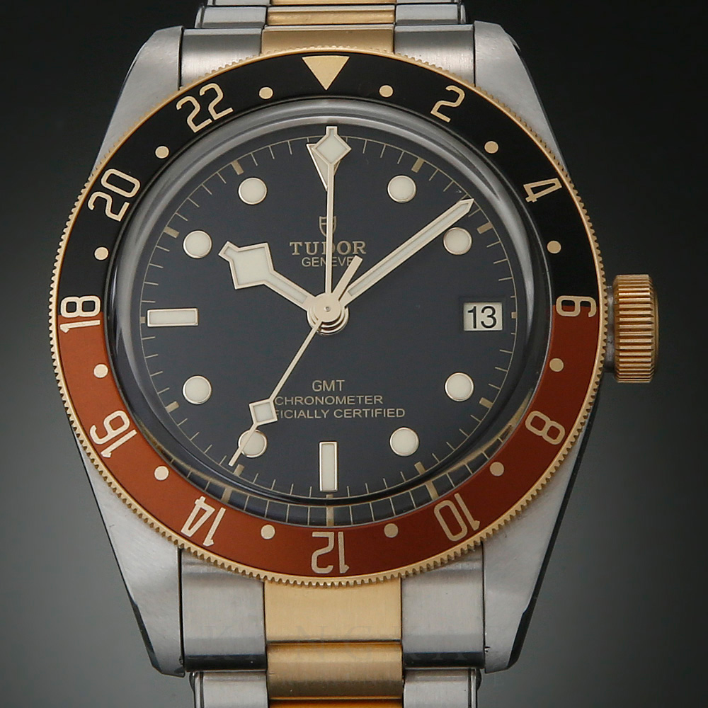 TUDOR(USED)튜더 블랙베이 루트비어 콤비 GMT 79833MN
