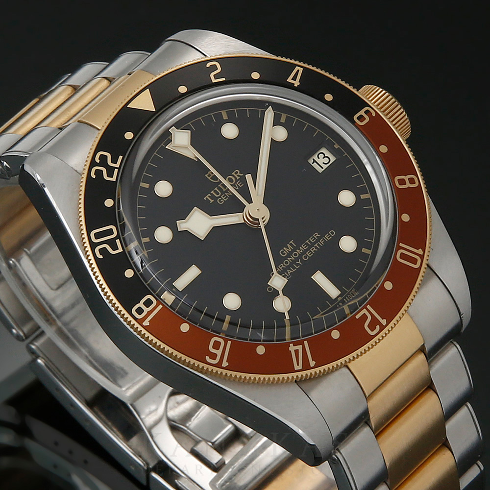 TUDOR(USED)튜더 블랙베이 루트비어 콤비 GMT 79833MN