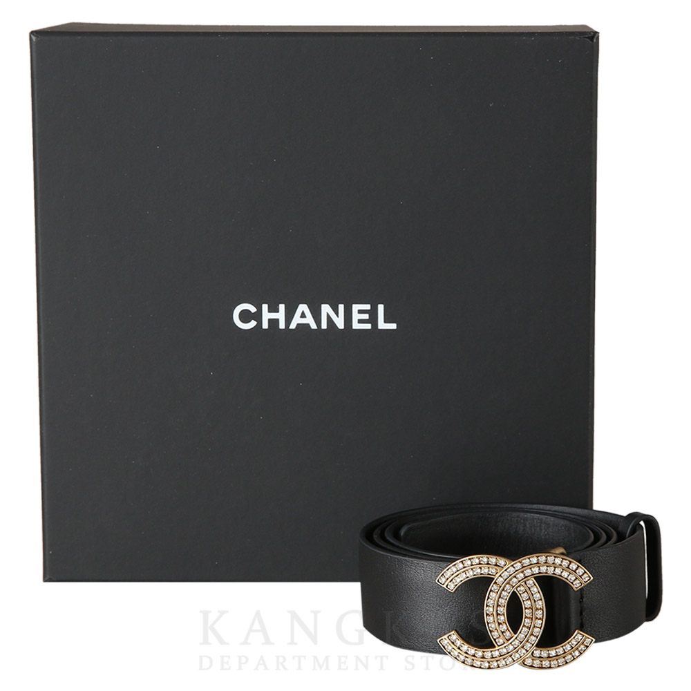 CHANEL(USED)샤넬 큐빅 벨트