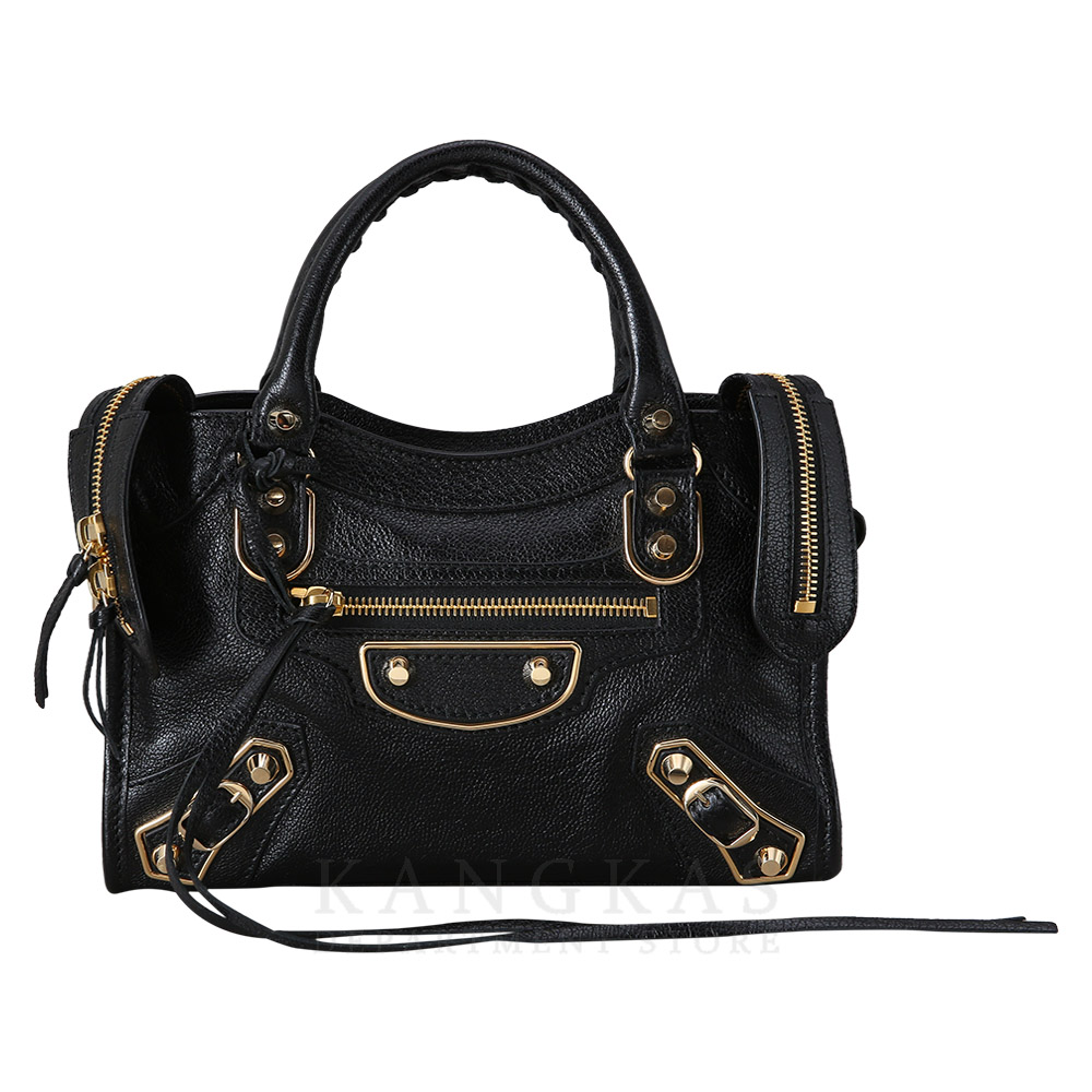 BALENCIAGA(USED)발렌시아가 390160 메타릭 엣지 미니 시티백