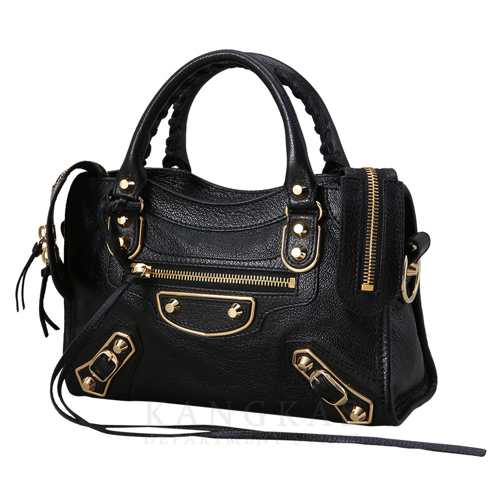 BALENCIAGA(USED)발렌시아가 390160 메타릭 엣지 미니 시티백
