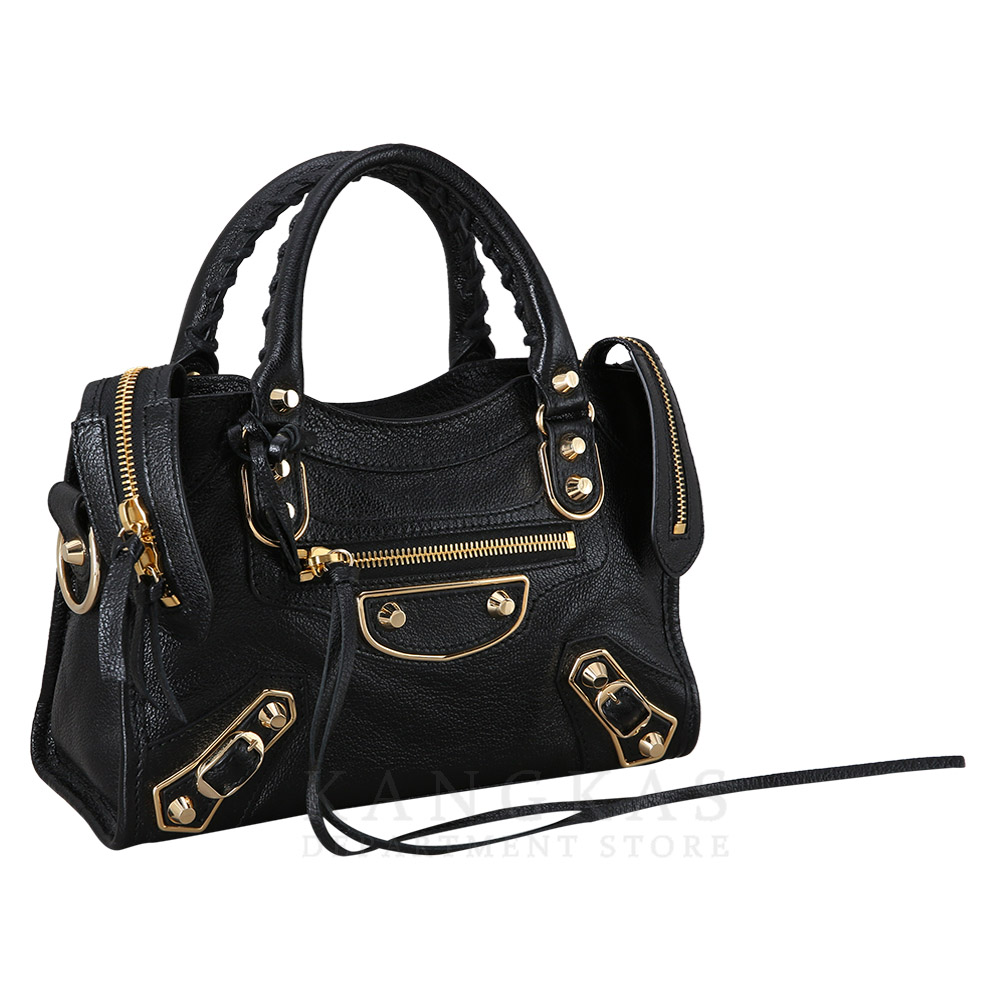BALENCIAGA(USED)발렌시아가 390160 메타릭 엣지 미니 시티백