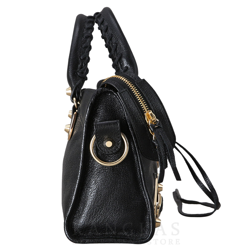 BALENCIAGA(USED)발렌시아가 390160 메타릭 엣지 미니 시티백