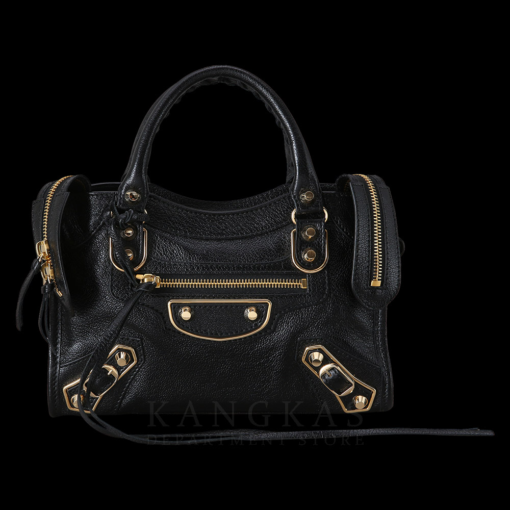 BALENCIAGA(USED)발렌시아가 390160 메타릭 엣지 미니 시티백