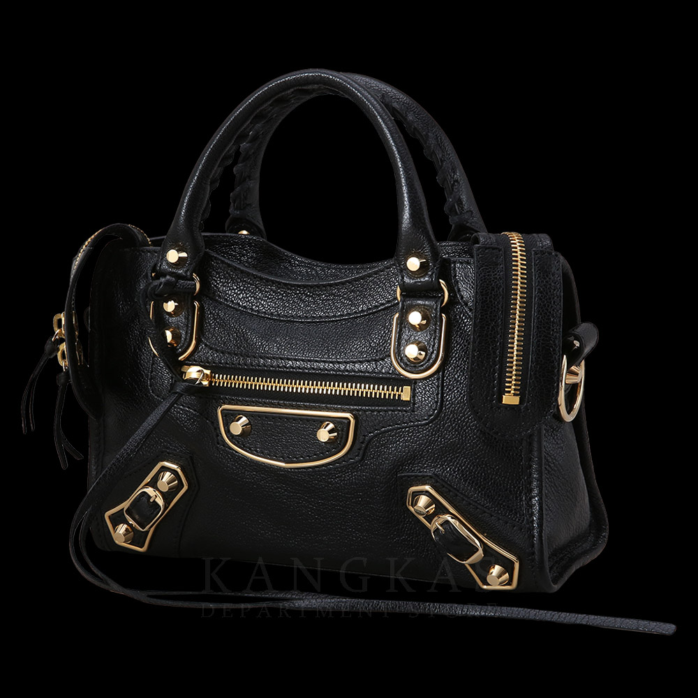 BALENCIAGA(USED)발렌시아가 390160 메타릭 엣지 미니 시티백