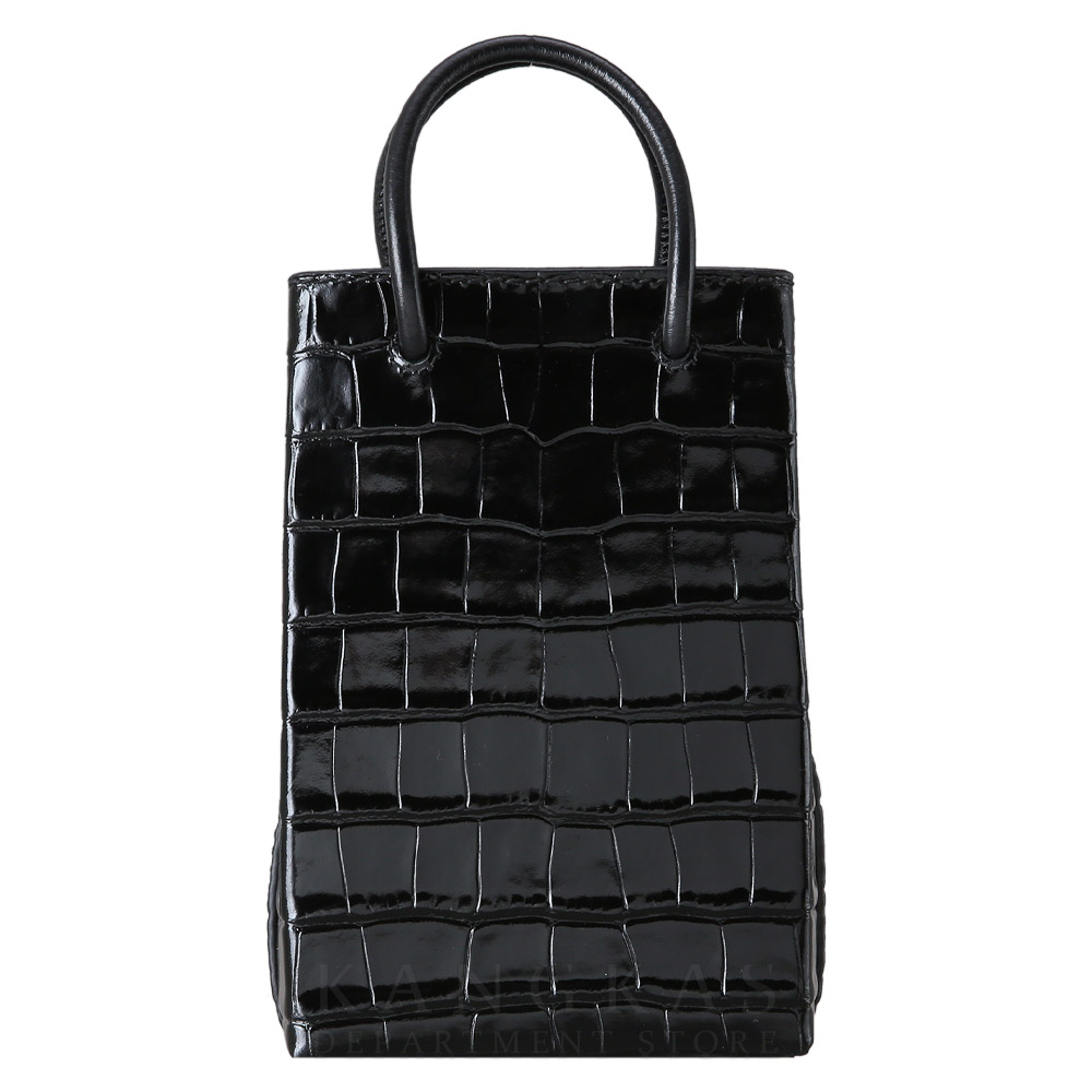 BALENCIAGA(USED)발렌시아가 크로커다일 폰홀더백