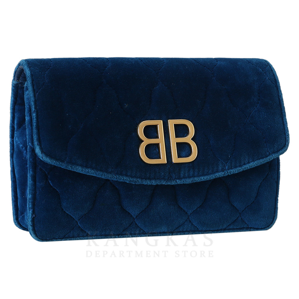 BALENCIAGA(USED)발렌시아가 글리터 로고 체인 크로스백