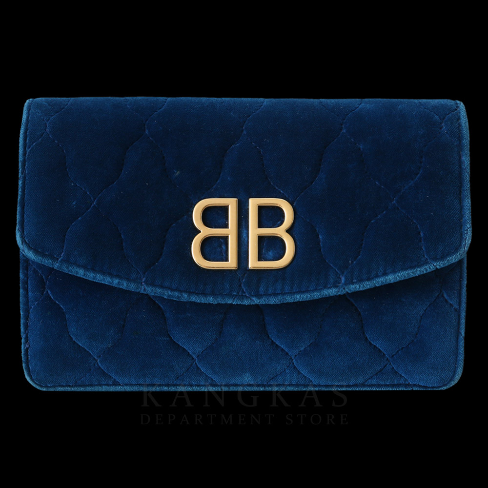 BALENCIAGA(USED)발렌시아가 글리터 로고 체인 크로스백