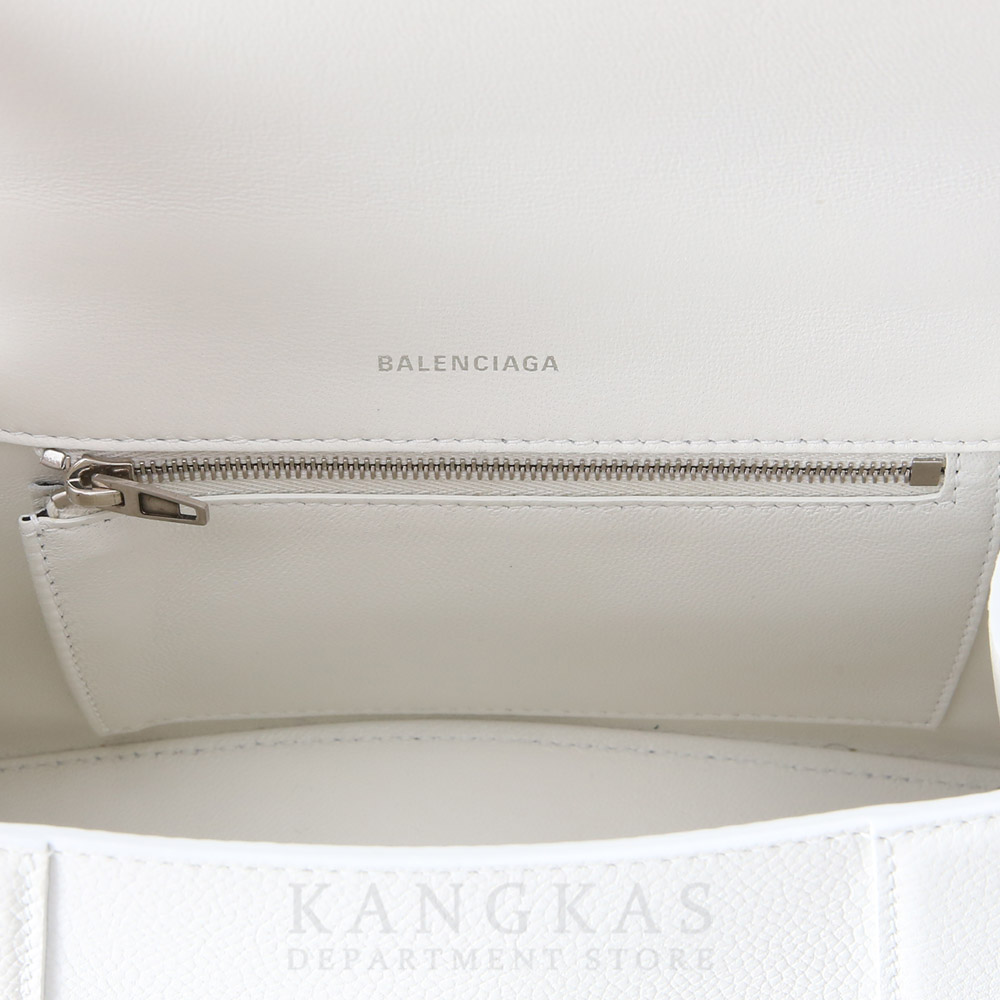 BALENCIAGA(USED)발렌시아가 593546 아워글래스 스몰 탑 핸들백