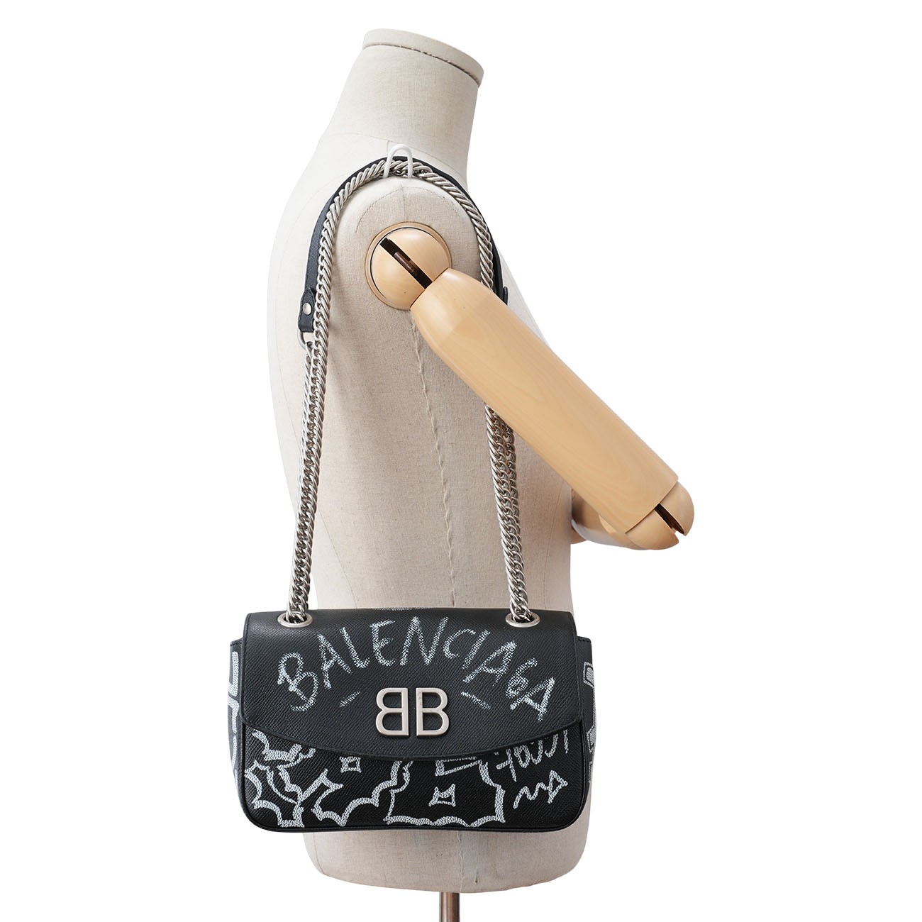 BALENCIAGA(USED)발렌시아가 그래비티 BB 체인백