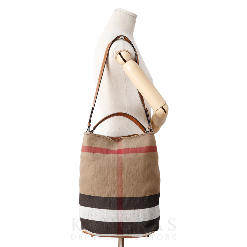 BURBERRY(USED)버버리 체크 호보백