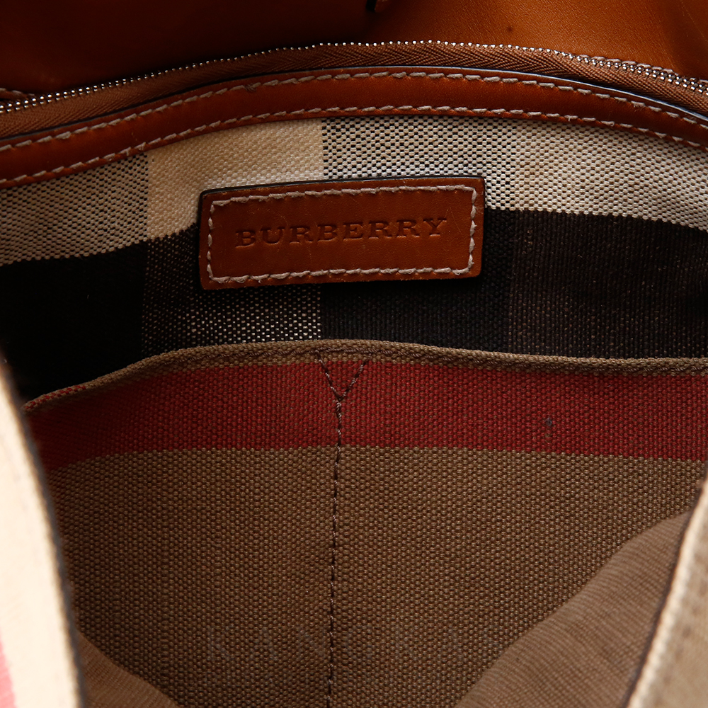 BURBERRY(USED)버버리 체크 호보백