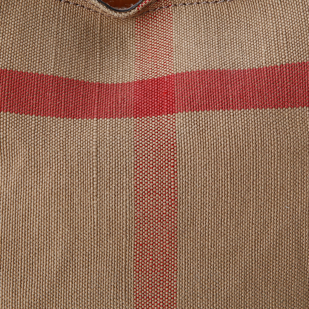 BURBERRY(USED)버버리 체크 호보백