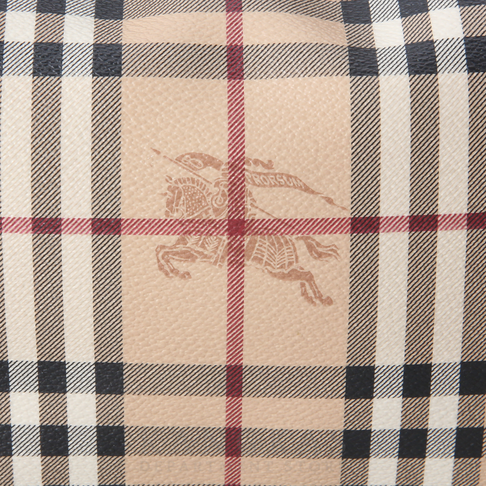 BURBERRY(USED)버버리 헤이마켓 체크 쇼퍼백
