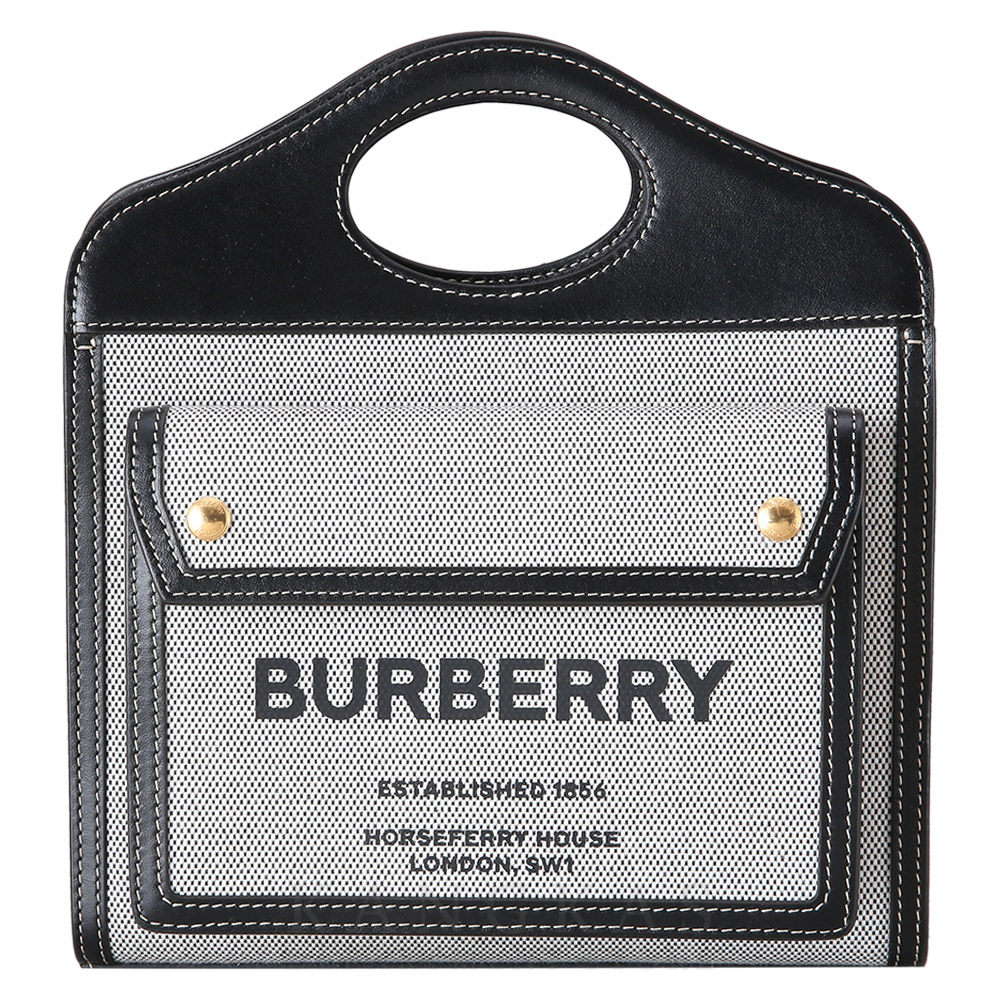 BURBERRY(USED)버버리 투톤 포켓백 미니