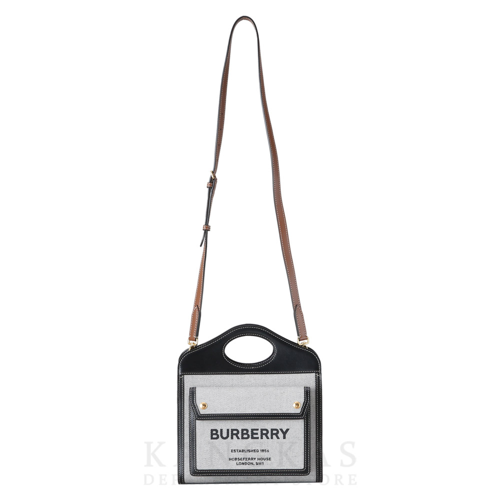BURBERRY(USED)버버리 투톤 포켓백 미니