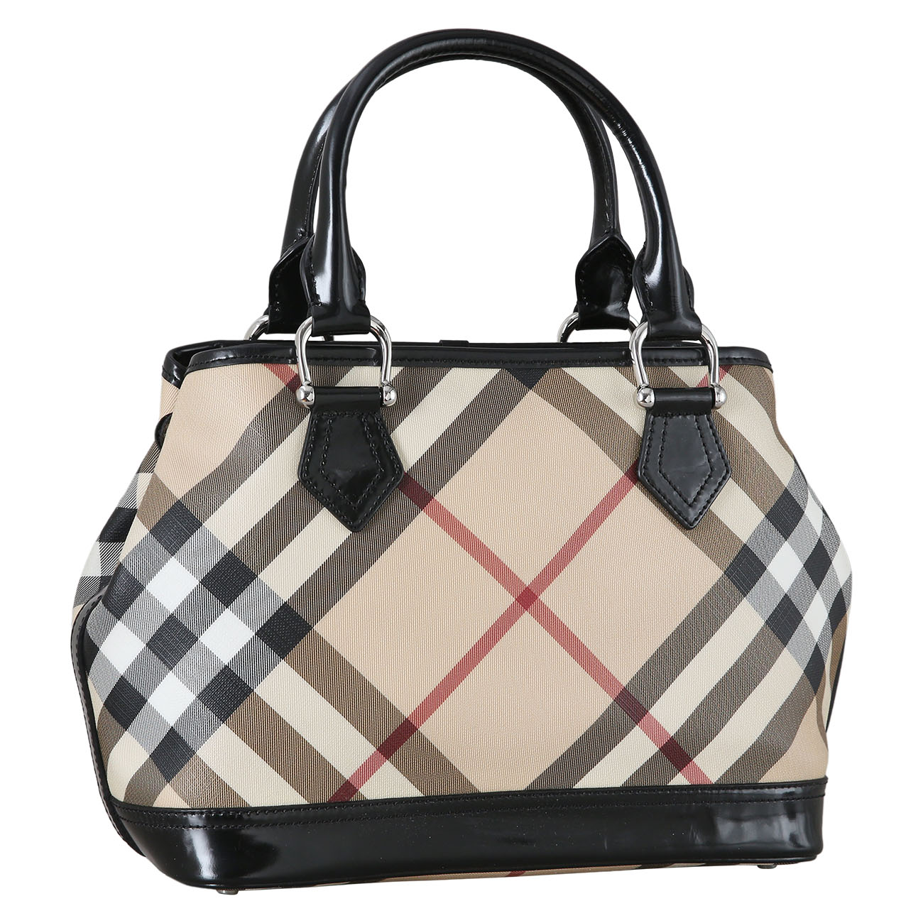 BURBERRY(USED)버버리 체크 핸드백