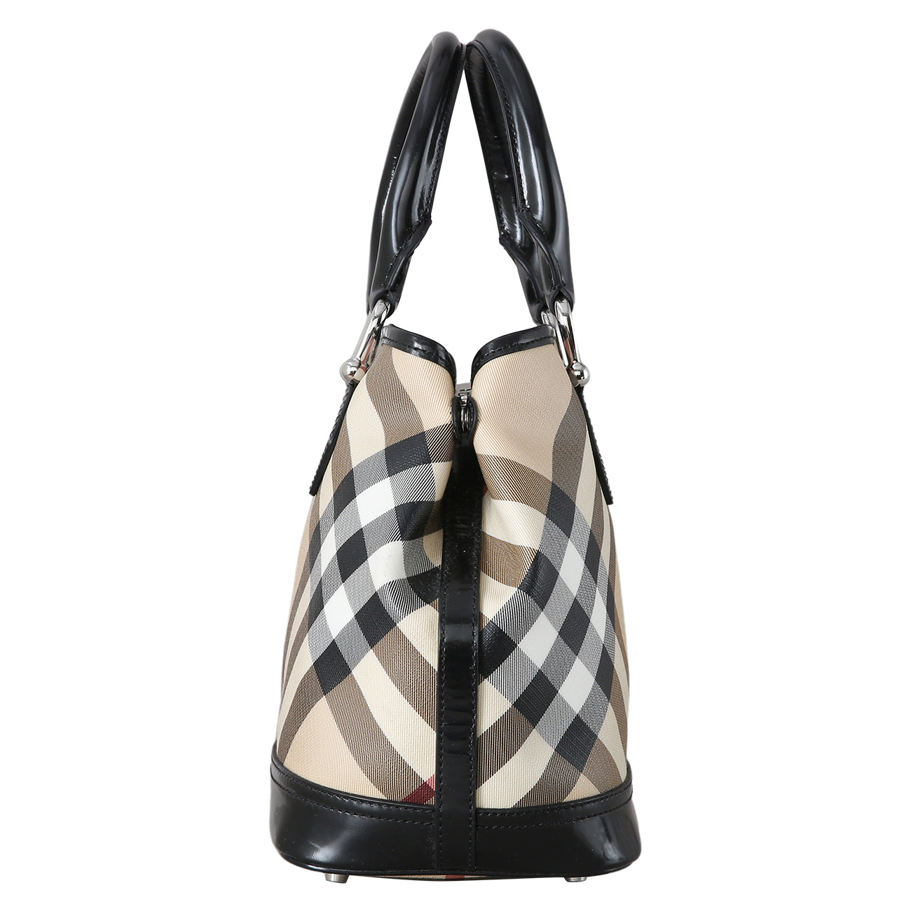 BURBERRY(USED)버버리 체크 핸드백