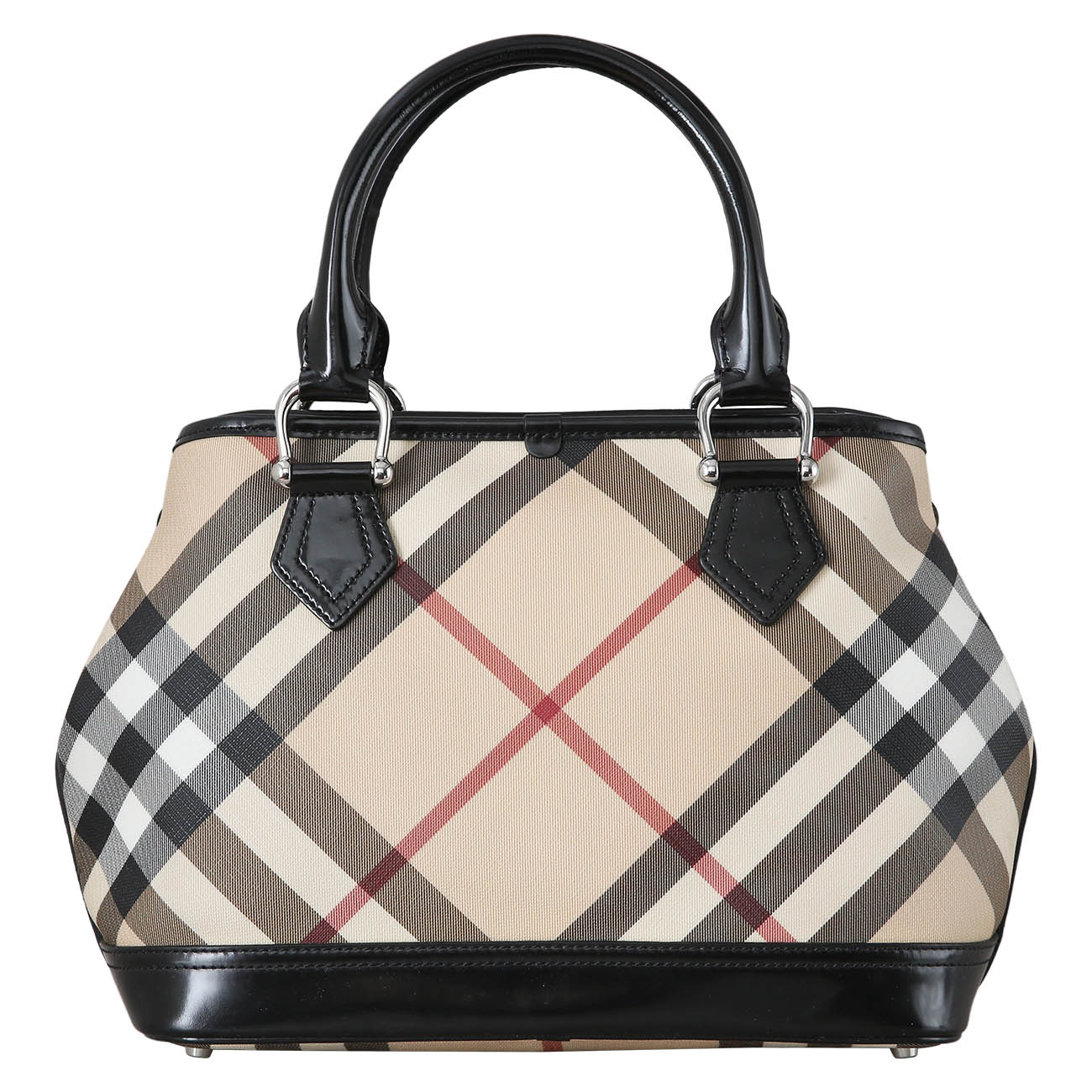 BURBERRY(USED)버버리 체크 핸드백