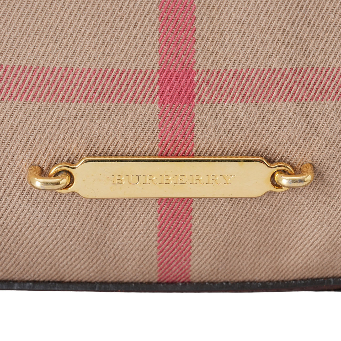 BURBERRY(USED)버버리 하우스 체크 토트 백