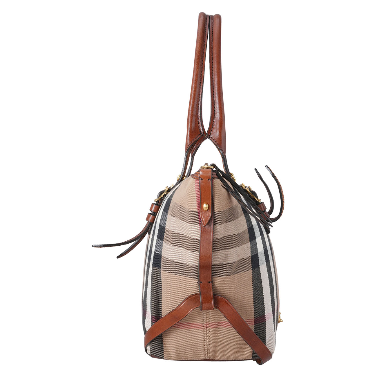 BURBERRY(USED)버버리 하우스 체크 토트 백