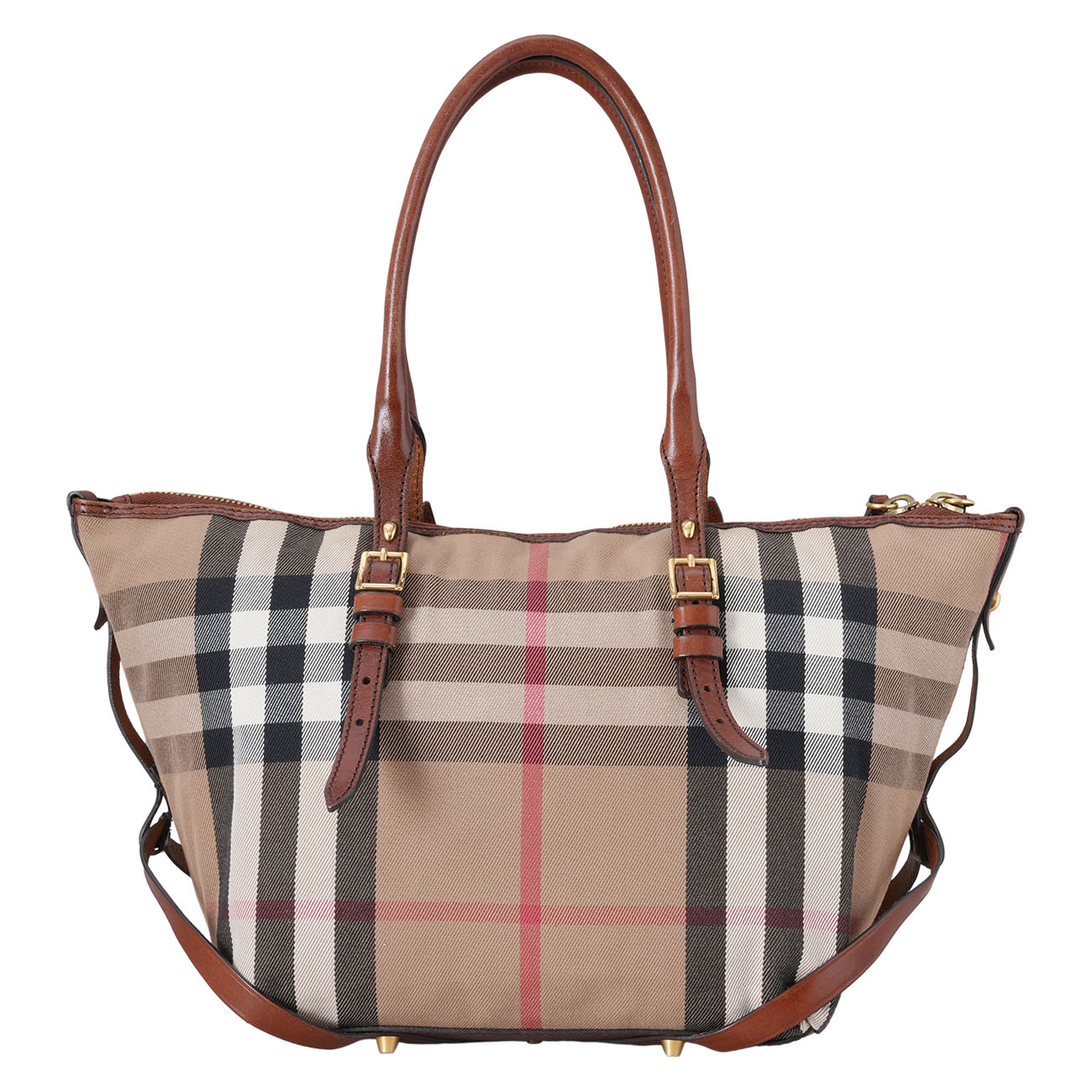 BURBERRY(USED)버버리 하우스 체크 토트 백