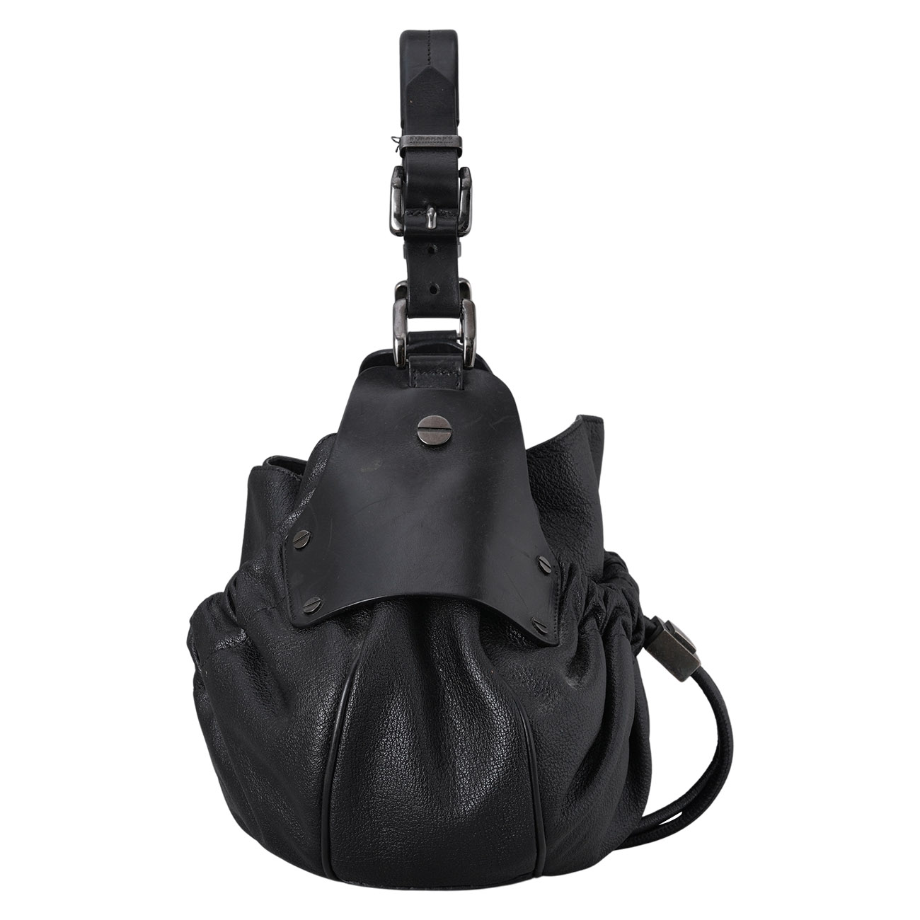 BURBERRY(USED)버버리 샤이닝 레더 호보백