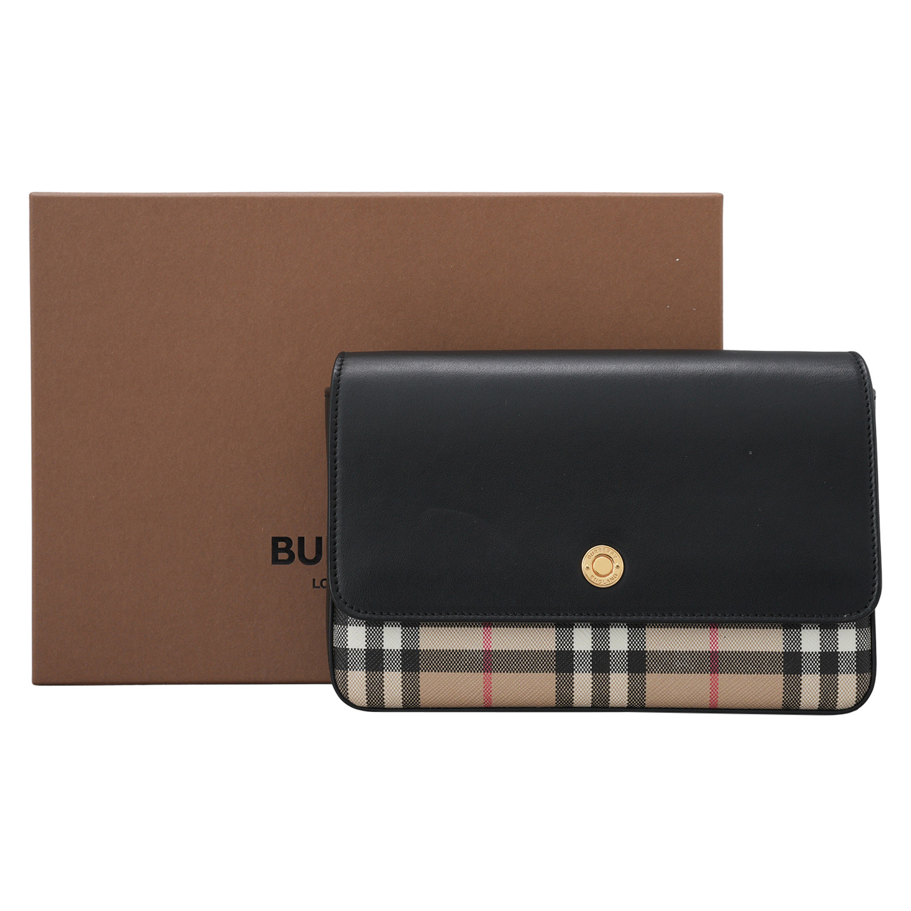 BURBERRY(USED)버버리 빈티지 체크 플랩백