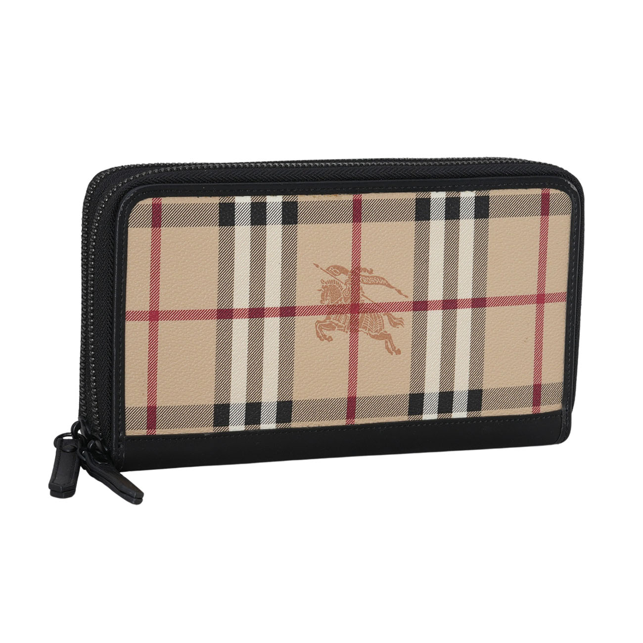 BURBERRY(USED)버버리 투웨이 포켓 지퍼 파우치