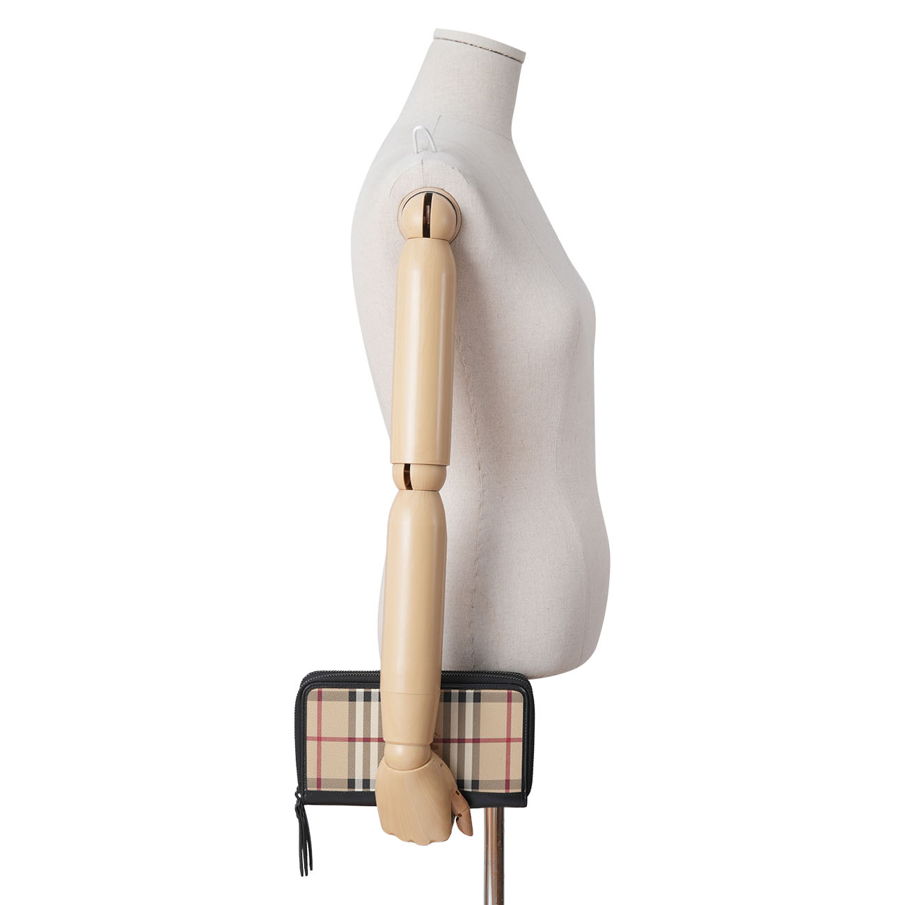 BURBERRY(USED)버버리 투웨이 포켓 지퍼 파우치