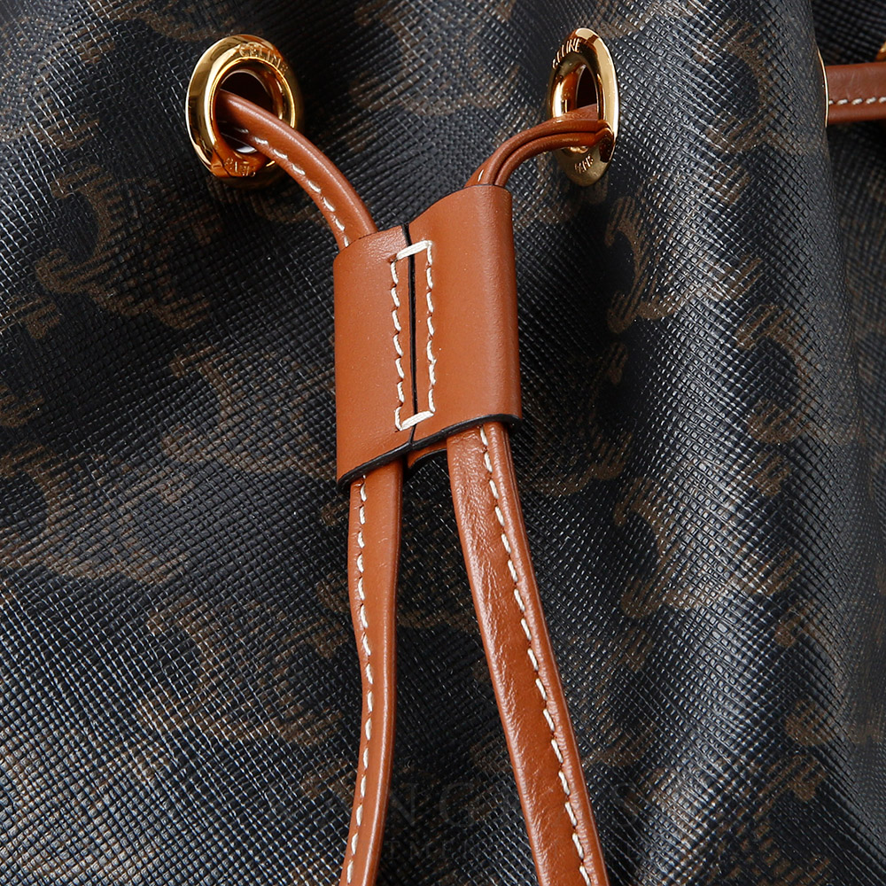 CELINE(USED)셀린느 트리오페 드로스트링 버킷