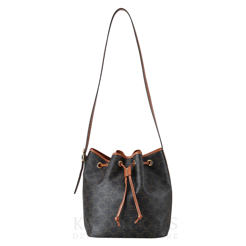 CELINE(USED)셀린느 트리오페 드로스트링 버킷