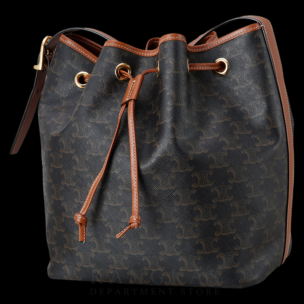 CELINE(USED)셀린느 트리오페 드로스트링 버킷