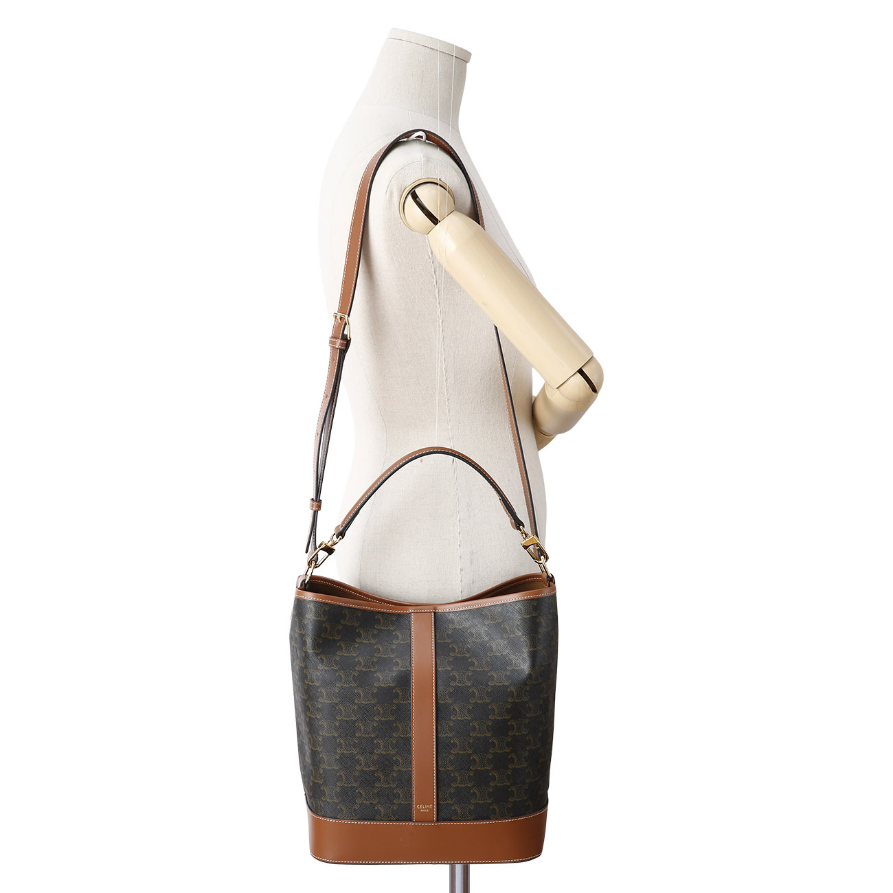CELINE(USED)셀린느 트리오페 버킷백 미듐