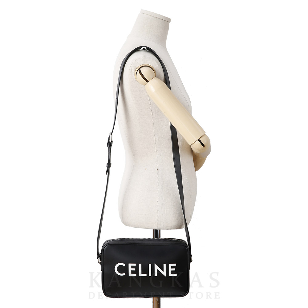 CELINE(USED)셀린느 로고 프린트 미디엄 메신저백