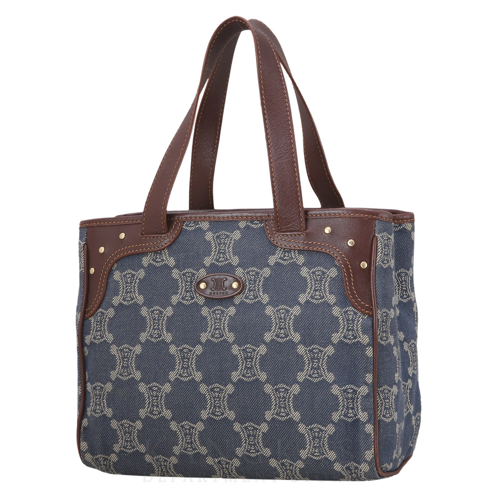 CELINE(USED)셀린느 데님 트리오페 토트백