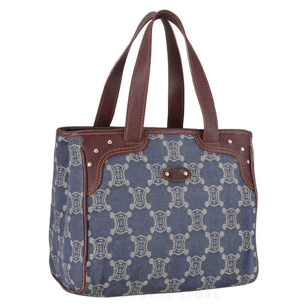 CELINE(USED)셀린느 데님 트리오페 토트백