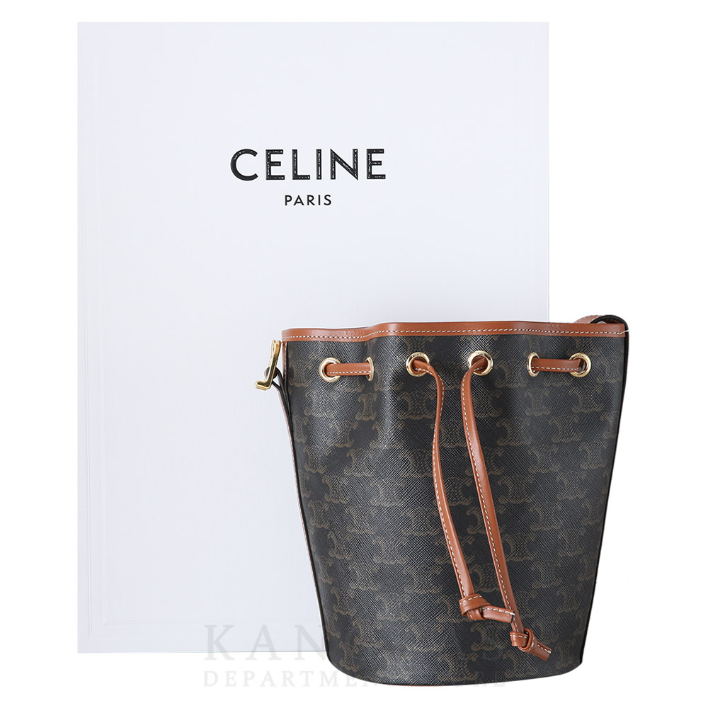 CELINE(NEW)셀린느 191142 트리오페 드로스트링 스몰 버킷백 (새상품) NEW PRODUCT
