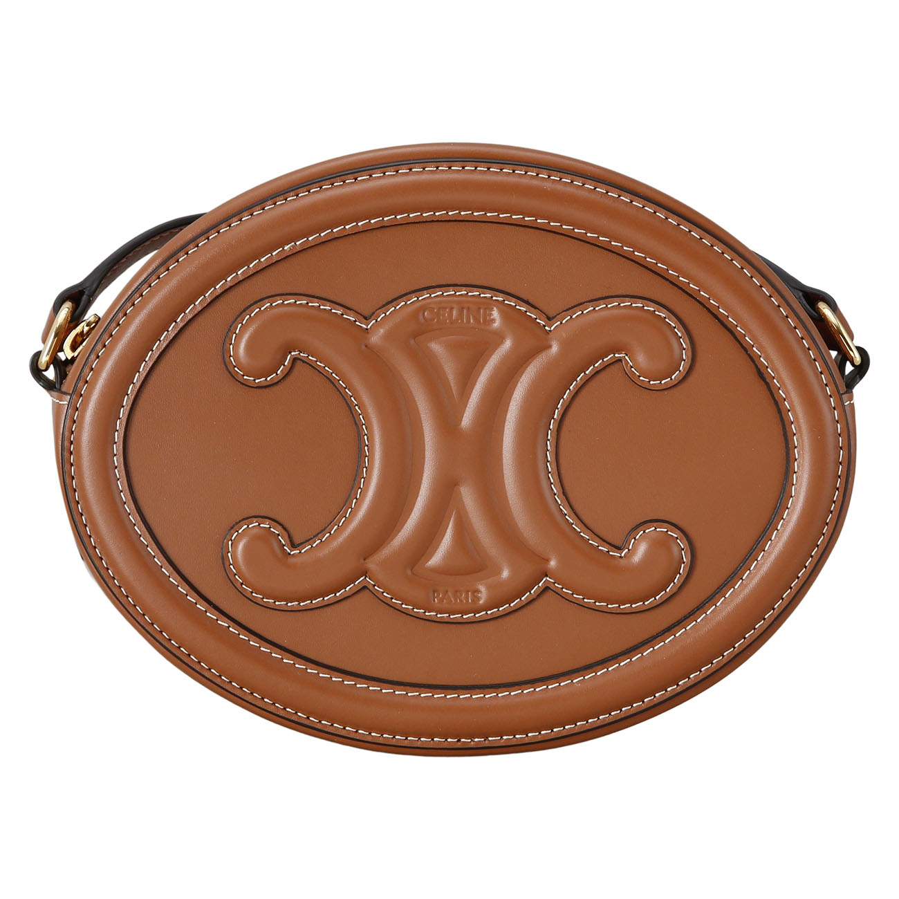 CELINE(USED)셀린느 퀴르 트리옹프 오벌백