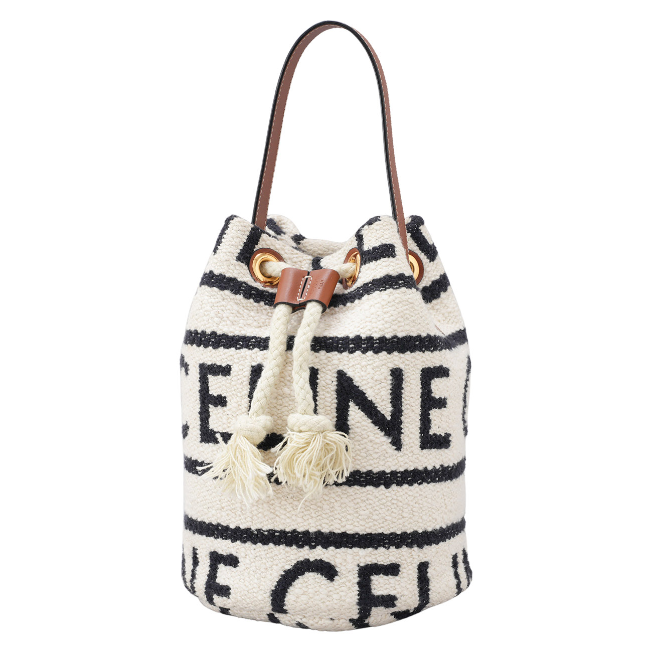 CELINE(USED)셀린느 틴 드로우스트링 버킷백