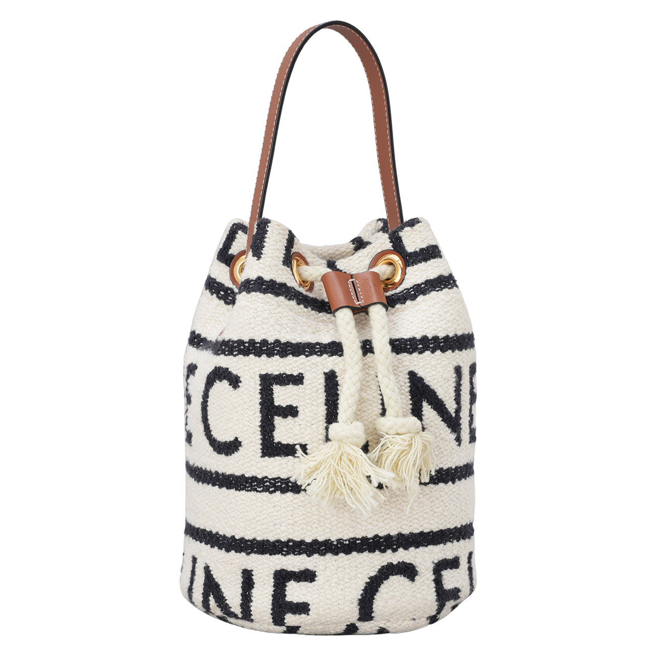 CELINE(USED)셀린느 틴 드로우스트링 버킷백