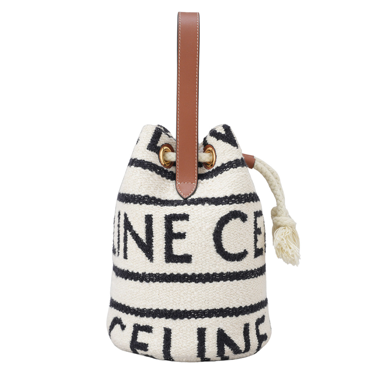 CELINE(USED)셀린느 틴 드로우스트링 버킷백