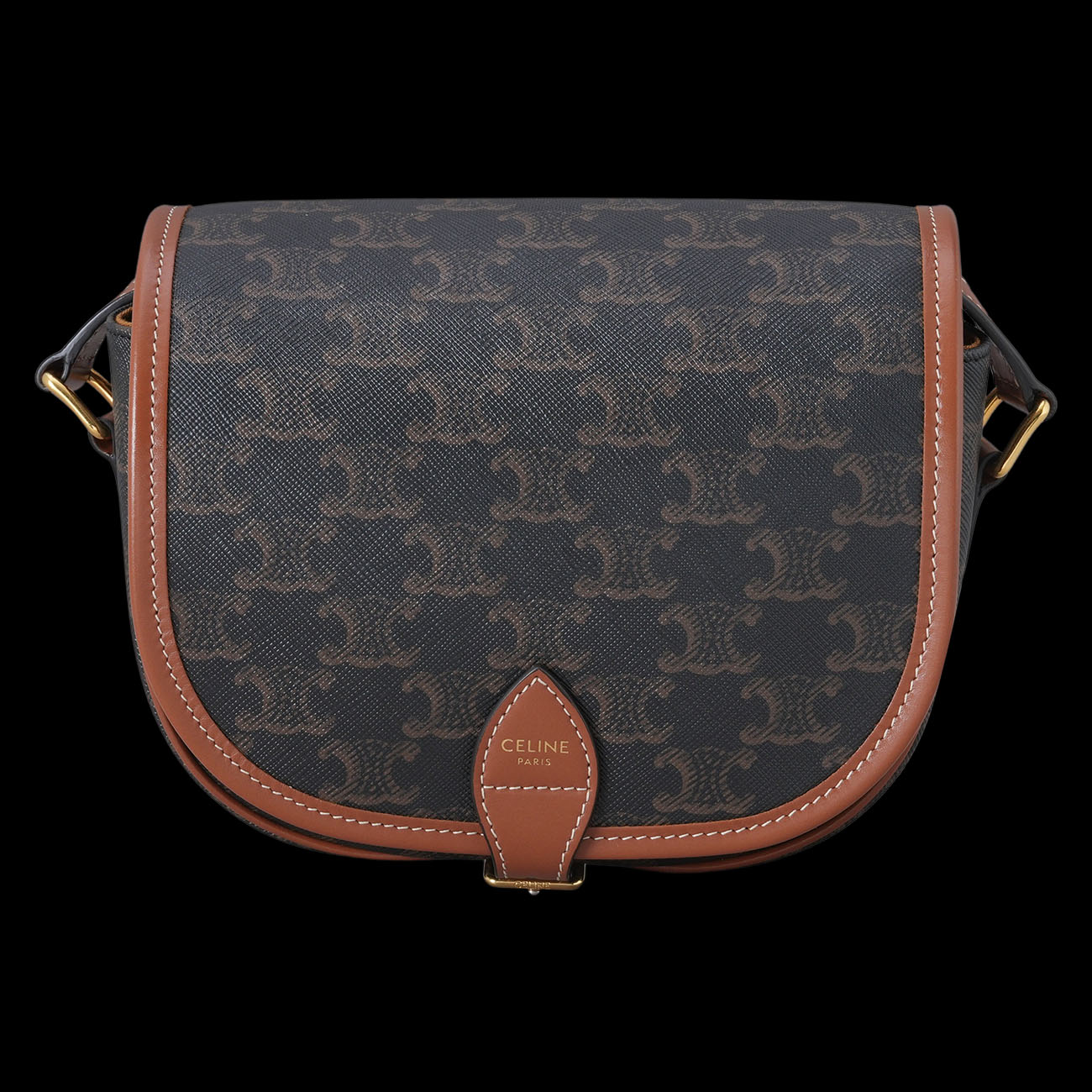 CELINE(USED)셀린느 폴코백 미듐