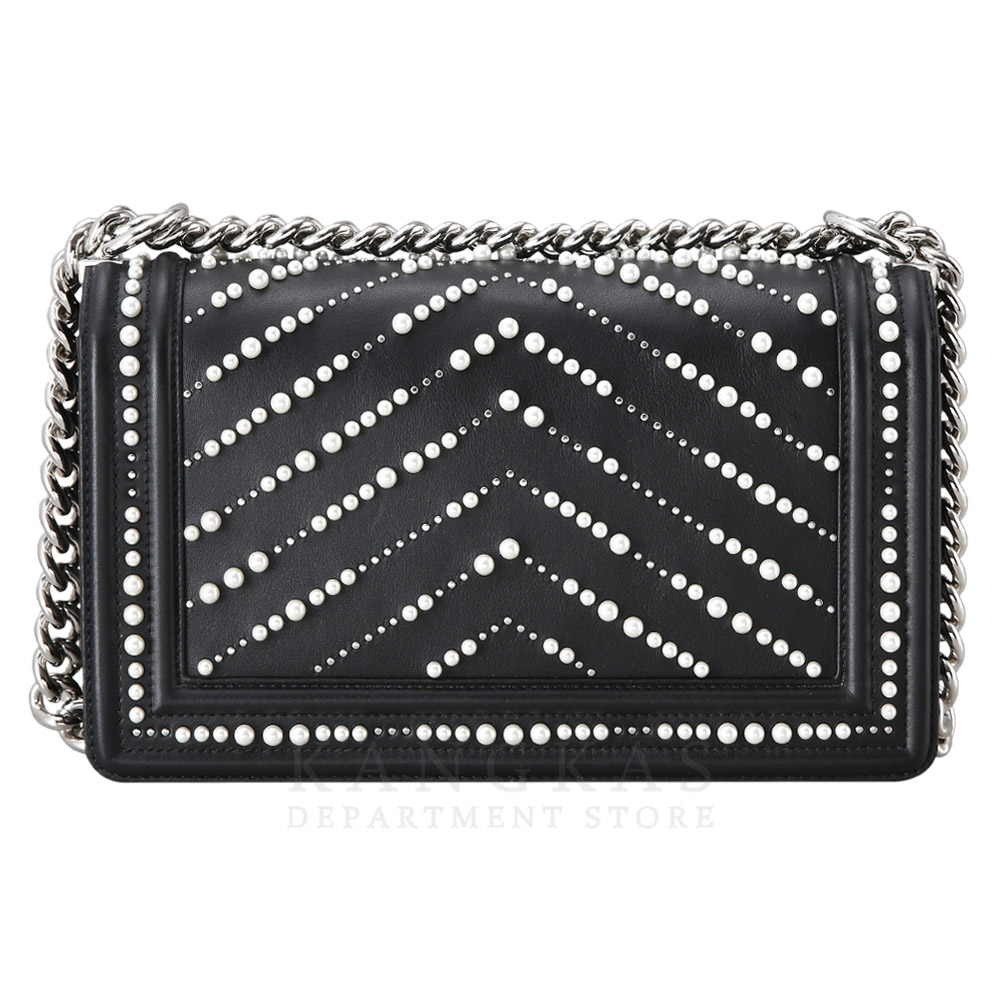 CHANEL(USED)샤넬 시즌 보이샤넬 펄 미듐